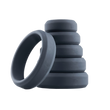 6-teiliges Set breite Ringe
